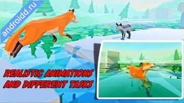 Видео  Fox Simulator Fantasy Jungle Геймплей