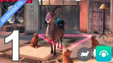 Видео  Goat Simulator Payday Геймплей