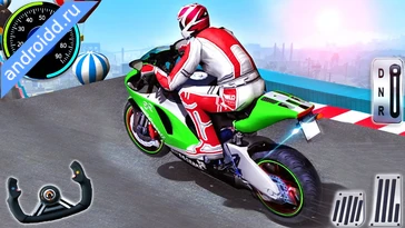 Видео  GT Bike Stunt Bike Racing Game Геймплей