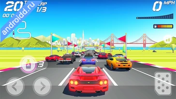 Видео  Horizon Chase Arcade Racing Геймплей