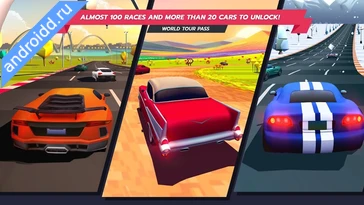 Видео  Horizon Chase Arcade Racing Графика