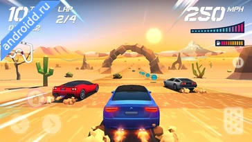 Видео  Horizon Chase Arcade Racing Анимация