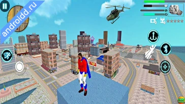 Видео  Incredible Flying SuperHero 3D Графика