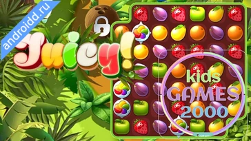 Видео  Juice cube Match 3 Fruit Game Графика