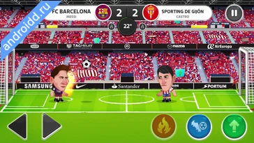 Видео  LALIGA Head Football 23 SOCCER Геймплей