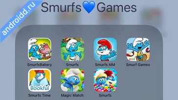 Видео  Smurfs Village Анимация