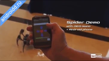 Видео  Spider Robot Анимация