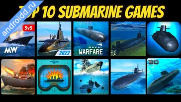 Видео  Submarine War Submarine Games Графика