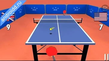 Видео  Table Tennis 3D Ping Pong Game Геймплей