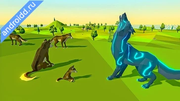 Видео  Wolf Simulator Fantasy Jungle Геймплей